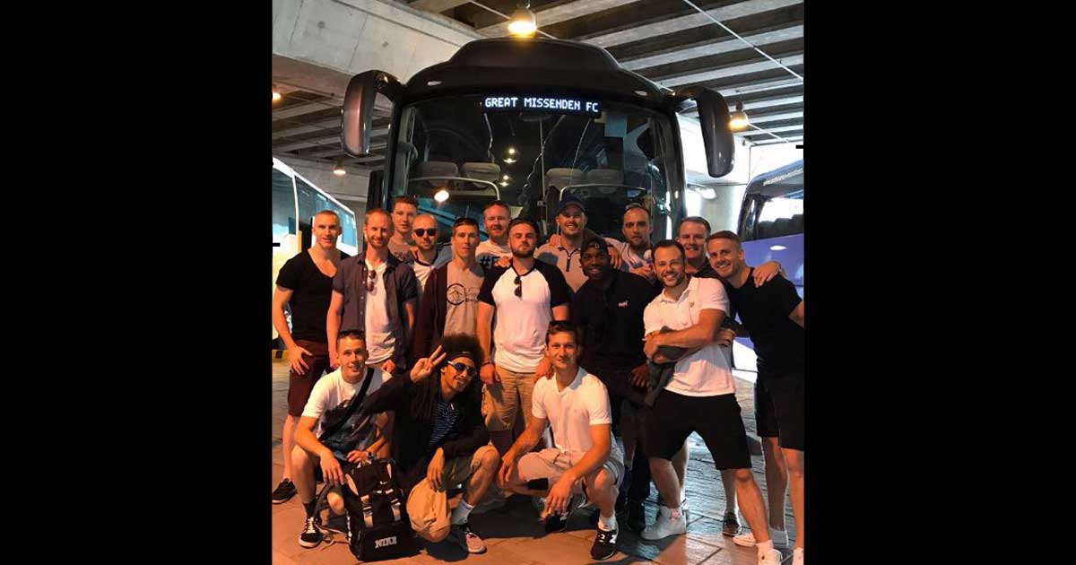 stag party Benidorm airport bus transfer